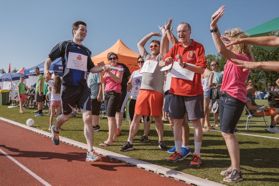 Voller Einsatz beim Benefiz 24 Stunden Lauf für Kinderrechte im Seepark. | 30. Juni 2018